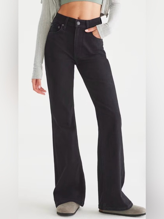 Aeropostale Denim - Aeropostale Black High-Rise Flare Jeans